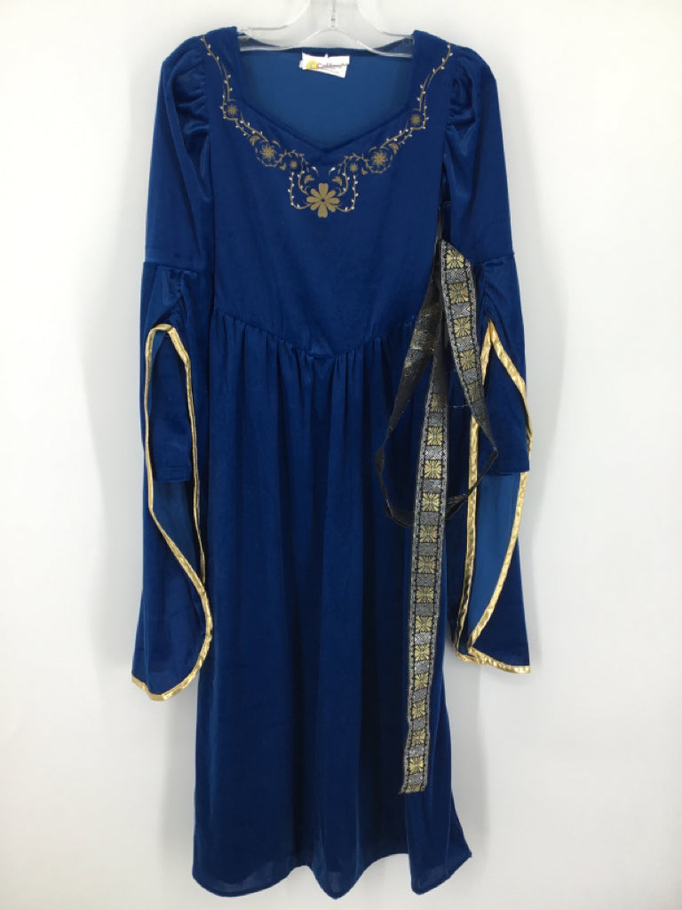 California Costume Child Size 8 Blue Princess Halloween Costume