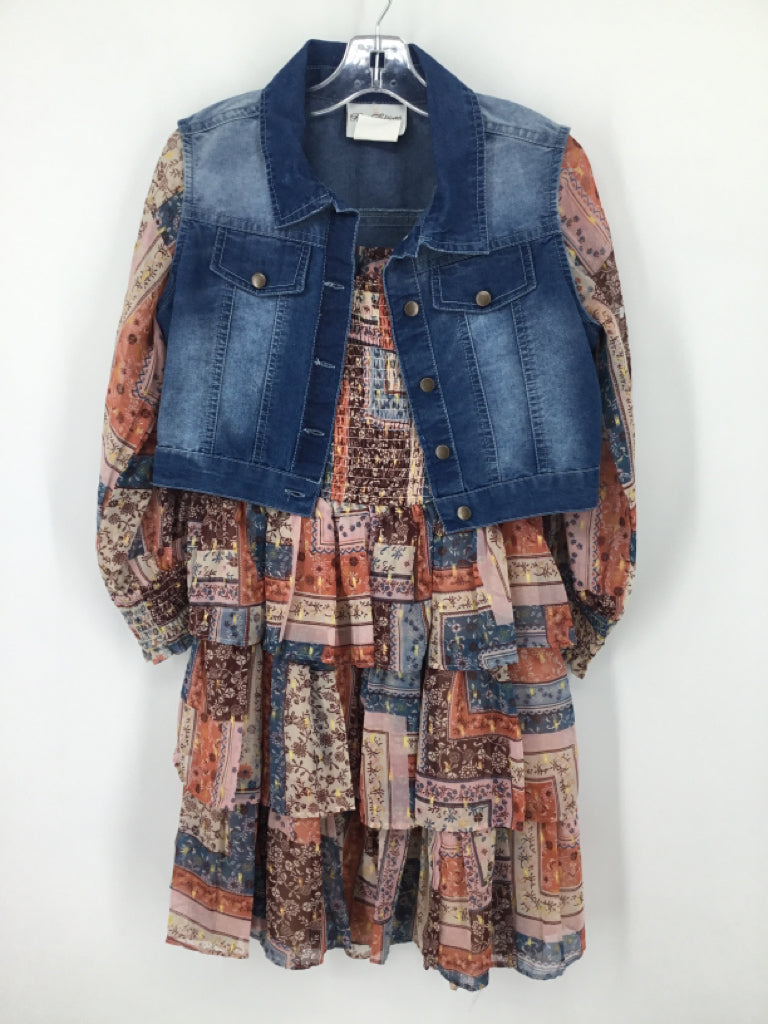 Rare Editions Child Size 12 Multi-Color Dress - girls