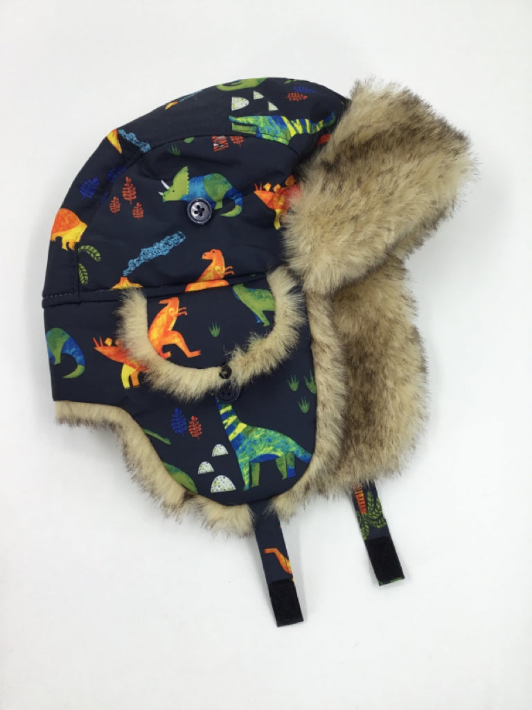 Childrens Place Child Size 4T Navy Dinosaur Hats - boys