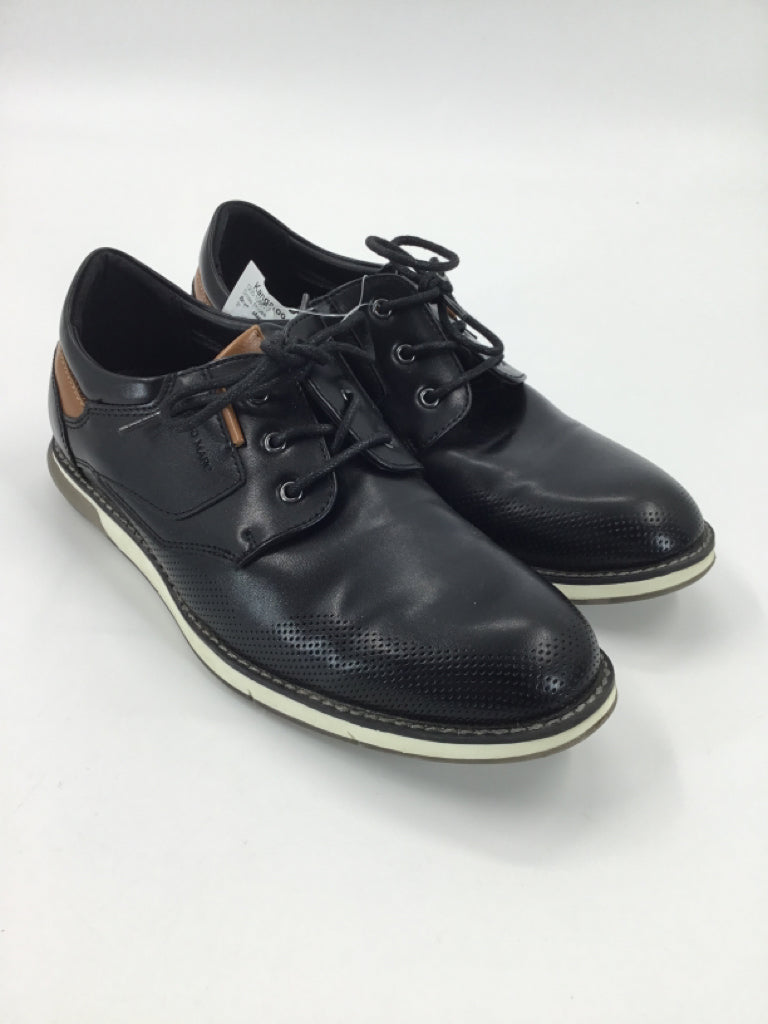 Bruno Marc Child Size 5 Black Dress Shoes