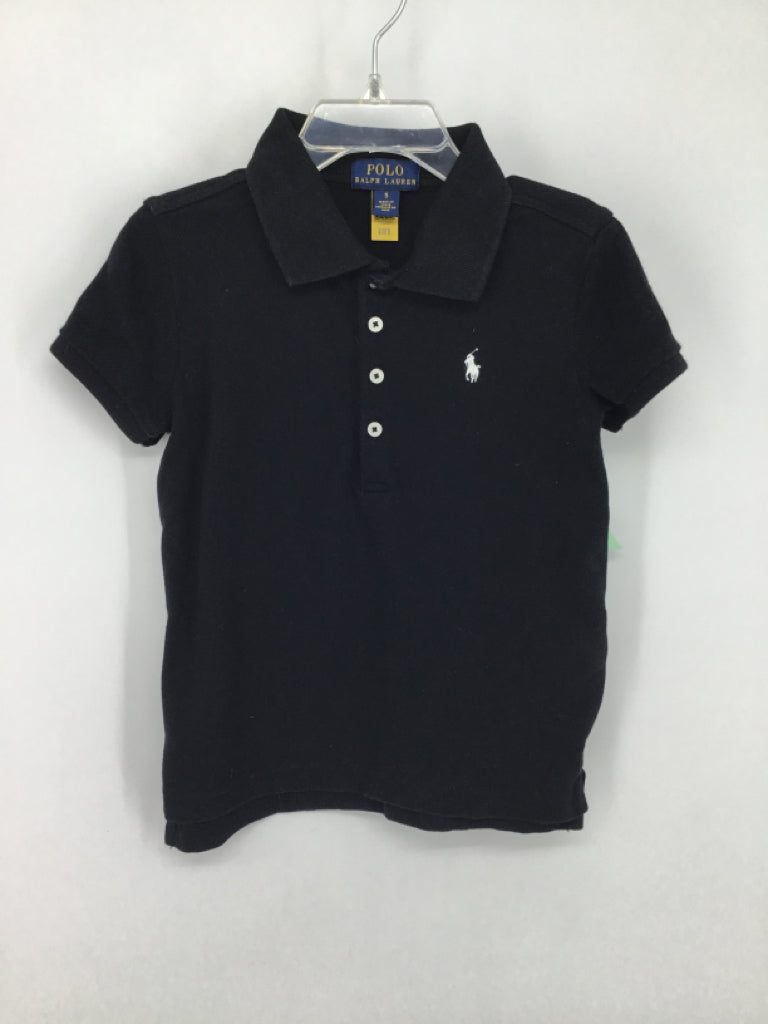 Ralph Lauren Child Size 5 Black Shirt - girls