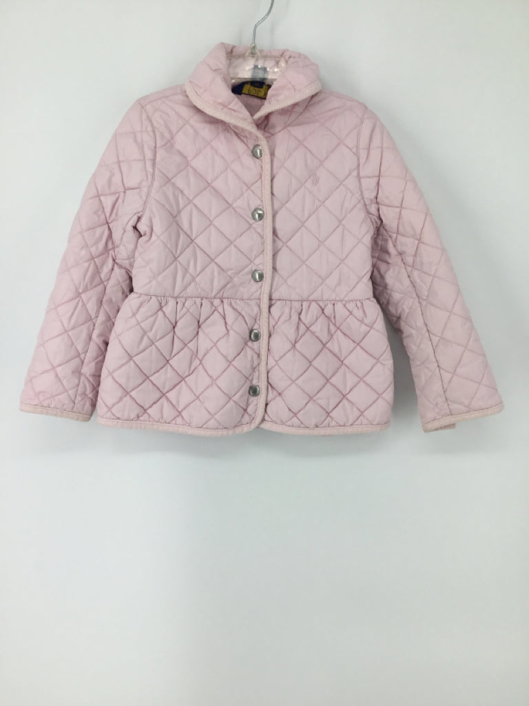 Ralph Lauren Child Size 5 Pink Solid Outerwear - boys