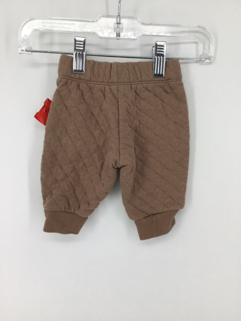 Carter's Child Size 3 Months Tan Solid Pants - boys