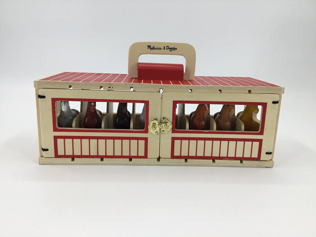 Melissa & Doug Take Along Show Horse Stable