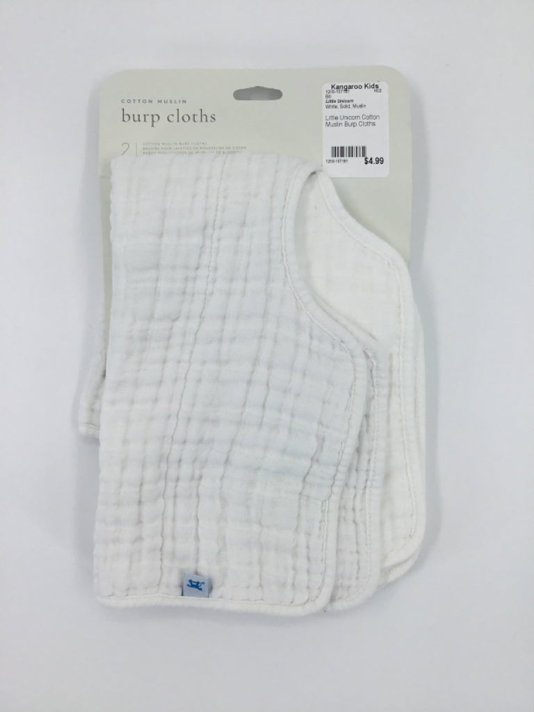 Little Unicorn Cotton Muslin Burp Cloths