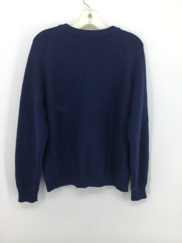 Hanna Andersson Child Size 10 Navy Sweater - girls