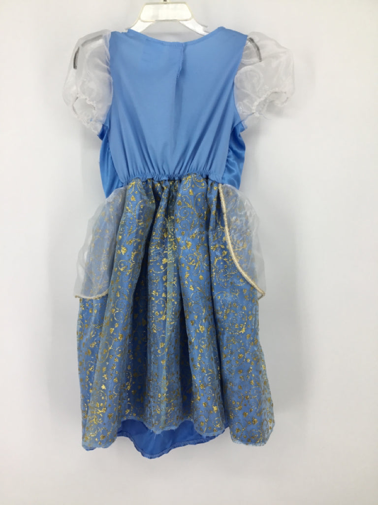 Disney Cinderella Child Size 4 Blue Dress-Up
