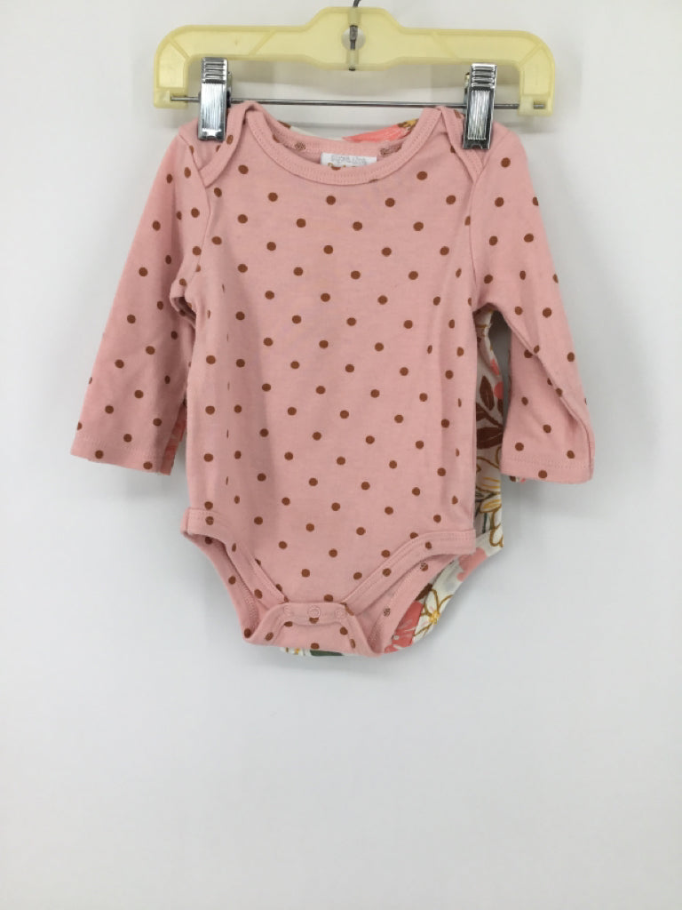 Super Star Child Size 6-9 Months Pink Onesie
