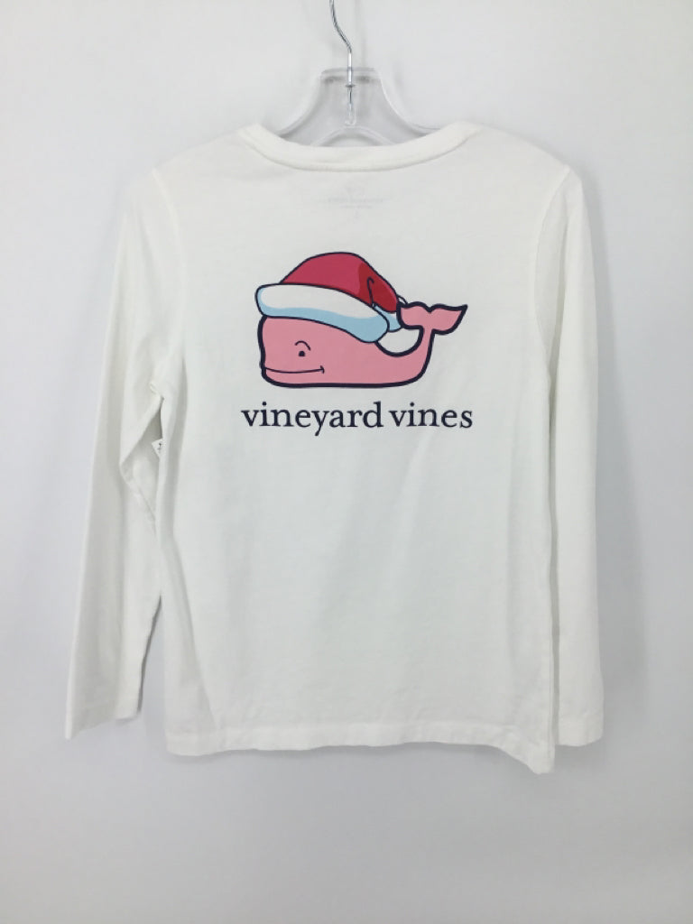 vineyard vines Child Size 14 White Christmas T-Shirt