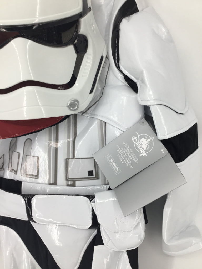 Disney Child Size 7 White Storm Trooper Halloween Costume