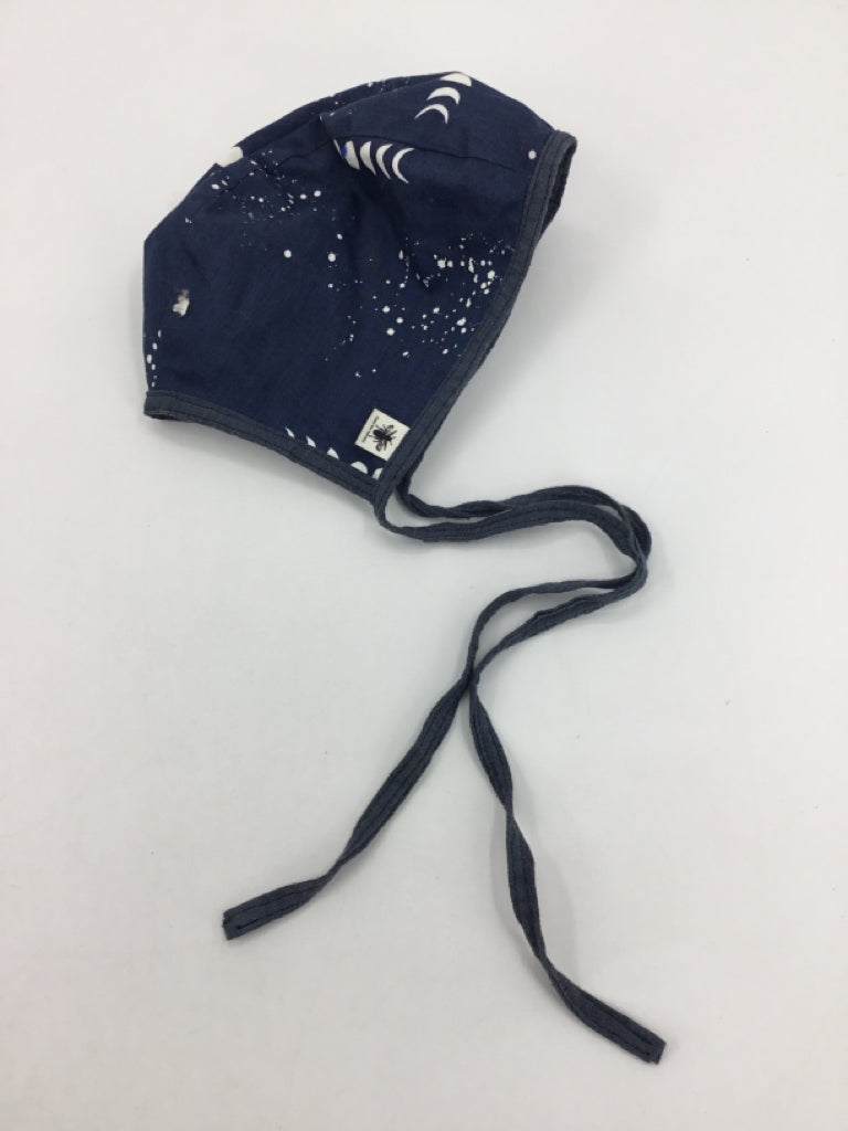 Brass Bee Bonnets Child Size 12 Months Navy Hats - girls