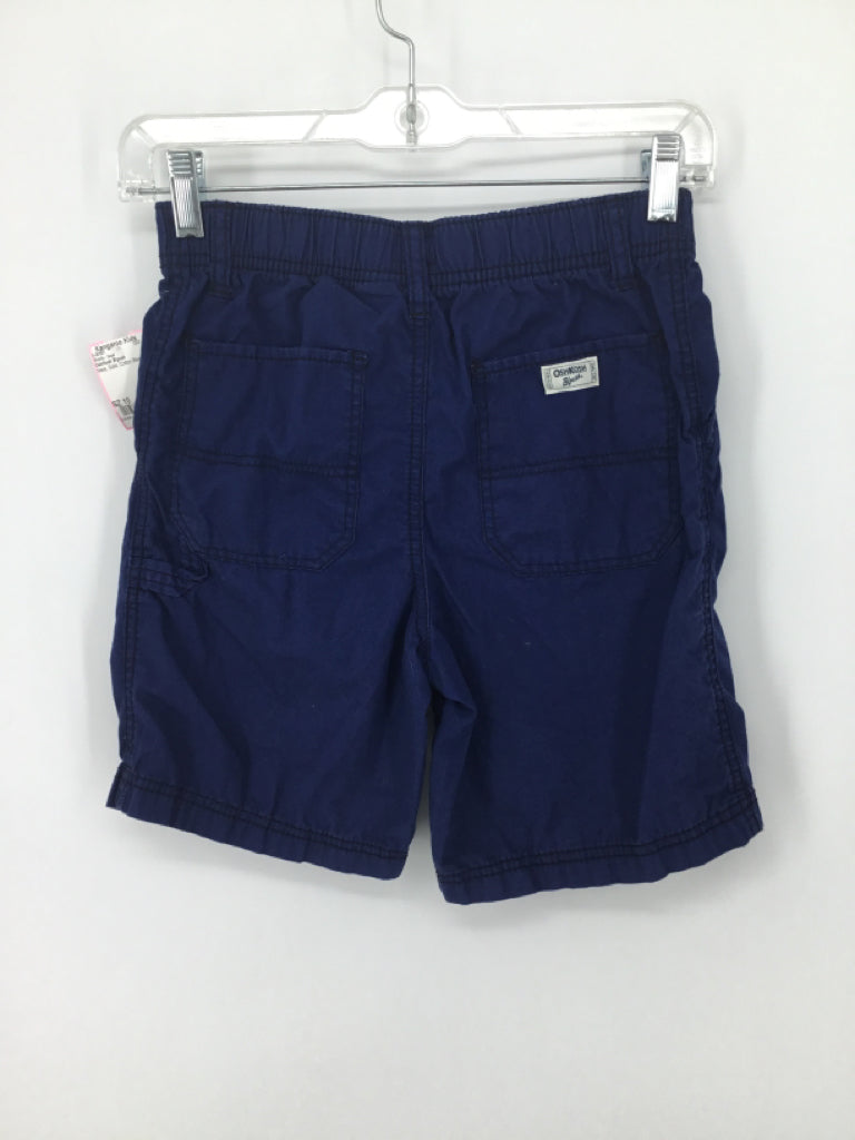 OshKosh B'gosh Child Size 10 Navy Solid Shorts - boys