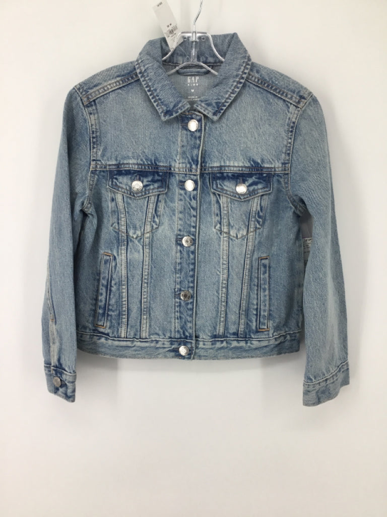 Gap Kids Child Size 8 Blue Solid Jacket - boys