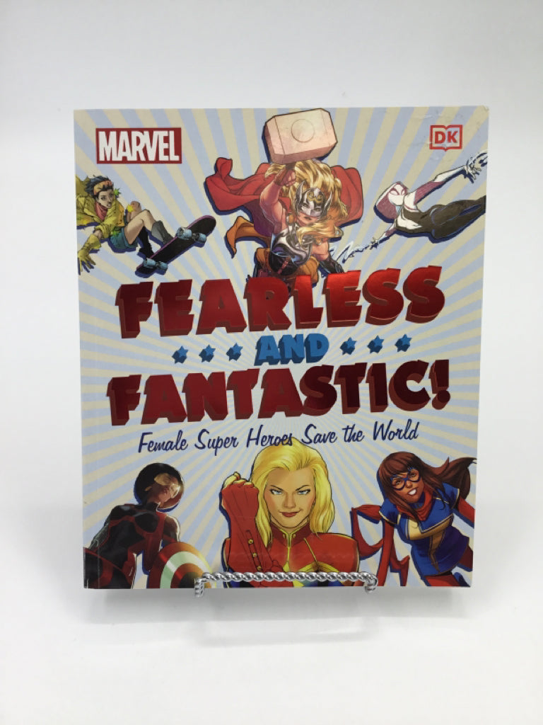 Marvel Fearless and Fantastic! Paperback Book