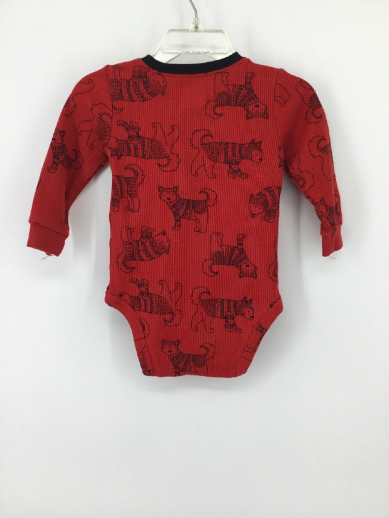 Carter's Child Size 12 Months Red Onesie