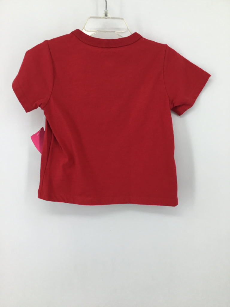 Childrens Place Child Size 12-18 Months Red screen printed T-shirt - boys
