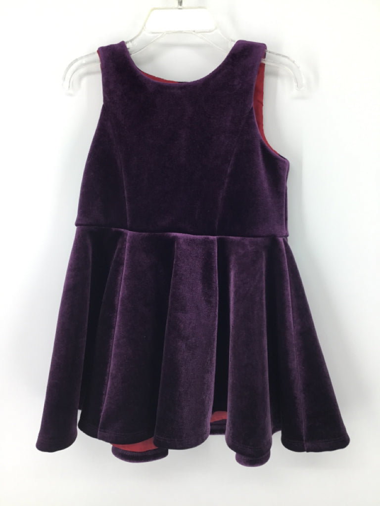 Genuine Kids Child Size 3 Purple Dress - girls