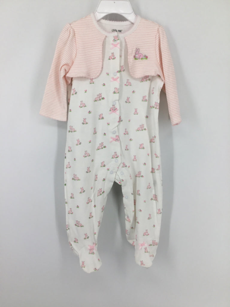Little Me Child Size 9 Months Pink Easter Outfit