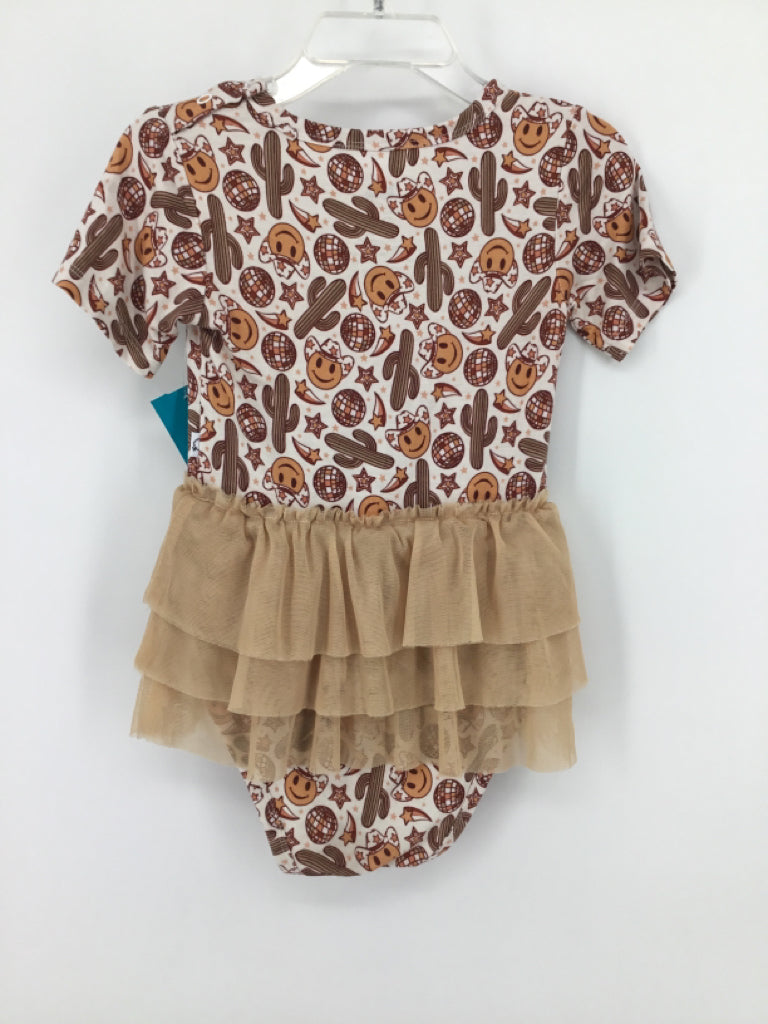 Dream Big Little Child Size 2 Tan Outfit - girls
