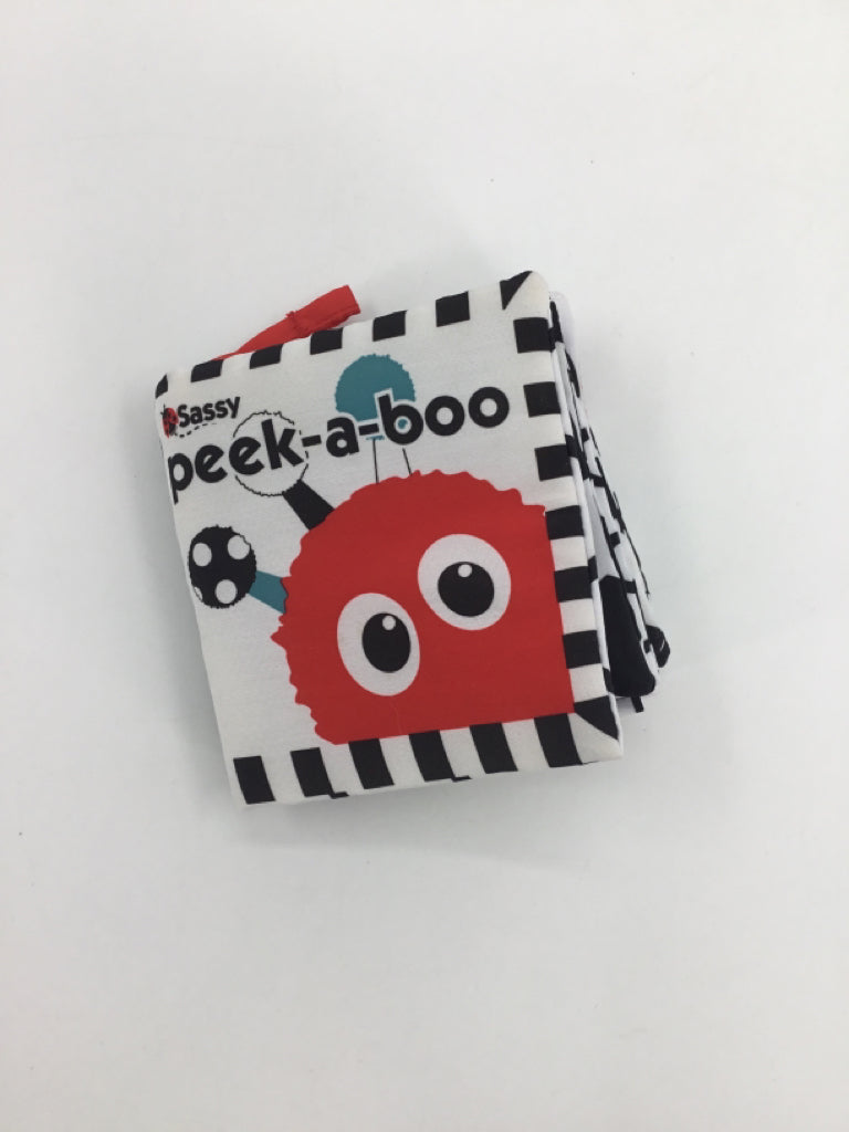 Sassy Peek a Boo Crinkle Book