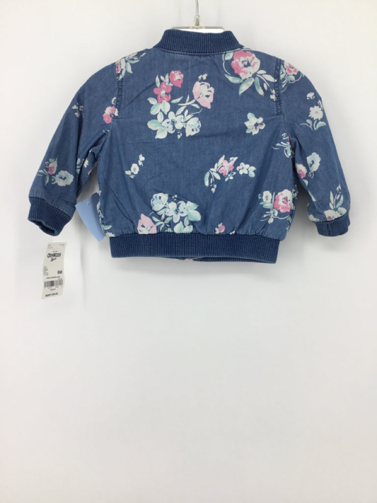 OshKosh B'gosh Child Size 6 Months Blue Jacket - girls