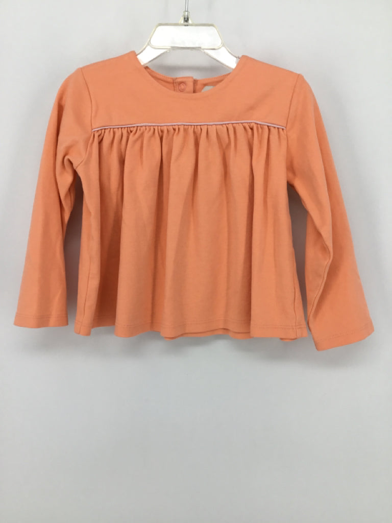 The Beaufort Bonnet Co Child Size 4 Peach Shirt - girls