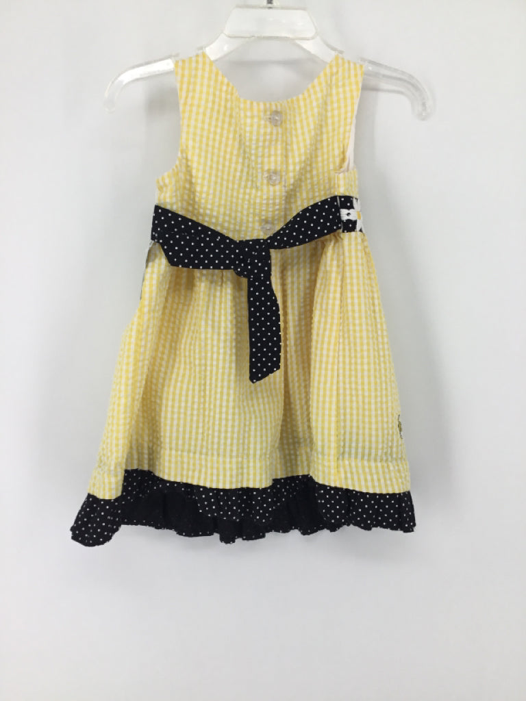 Emily Rose Child Size 12 Months Yellow Dress - girls