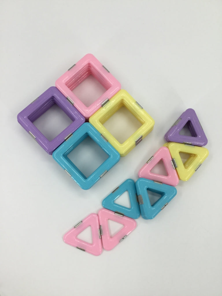 Assorted Magnatiles -  Approximately 40 pcs