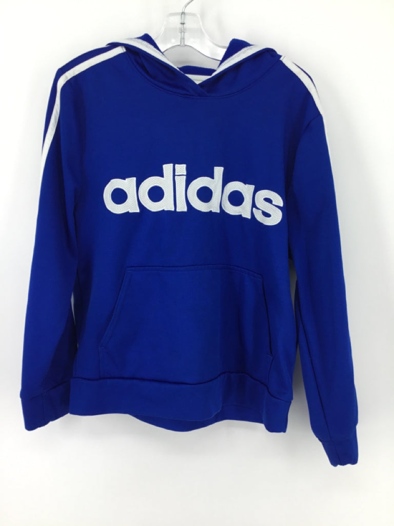 Adidas Child Size 10 Black Solid Sweatshirt - boys