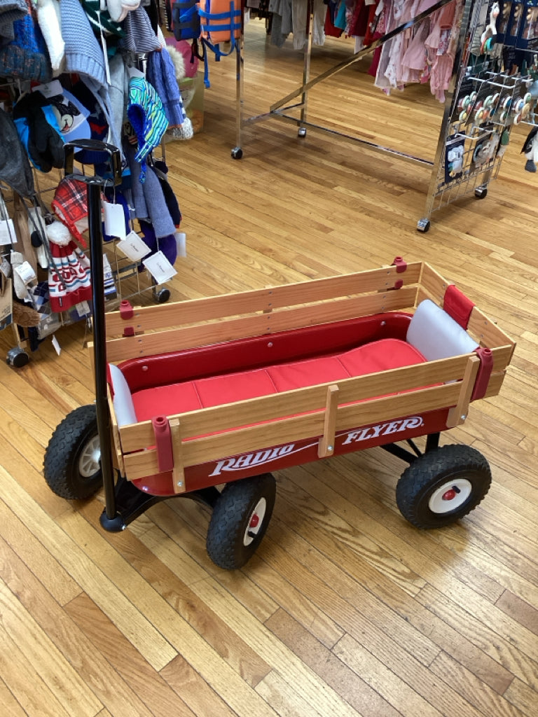Radio Flyer All-Terrain Steel & Wood Wagon