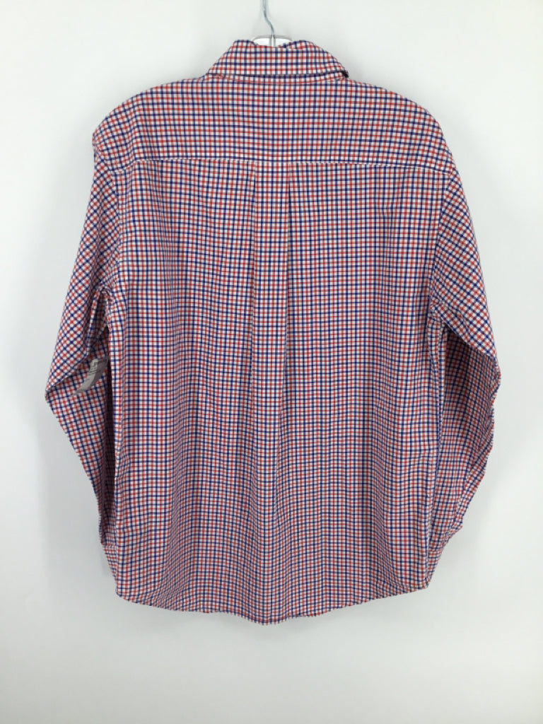 Ralph Lauren Child Size 12 Red Gingham Shirt - boys