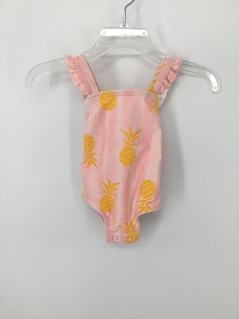Just One You Made by Carters Child Size 3 Months Pink Swimwear - girls