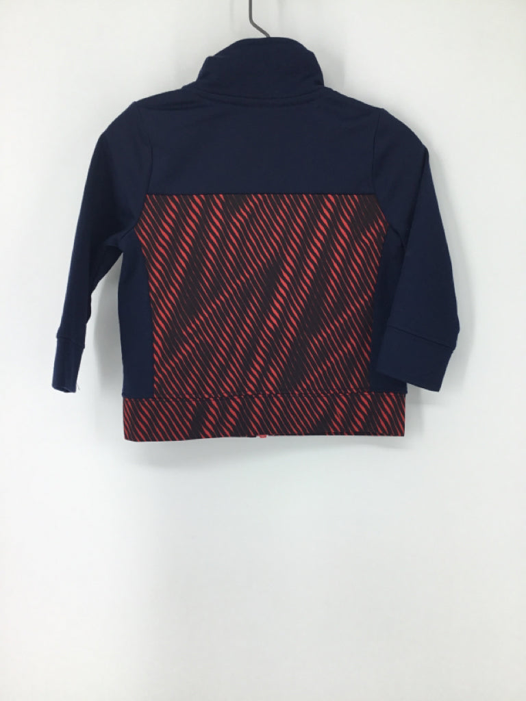 Adidas Child Size 12 Months Navy Print Jacket - boys