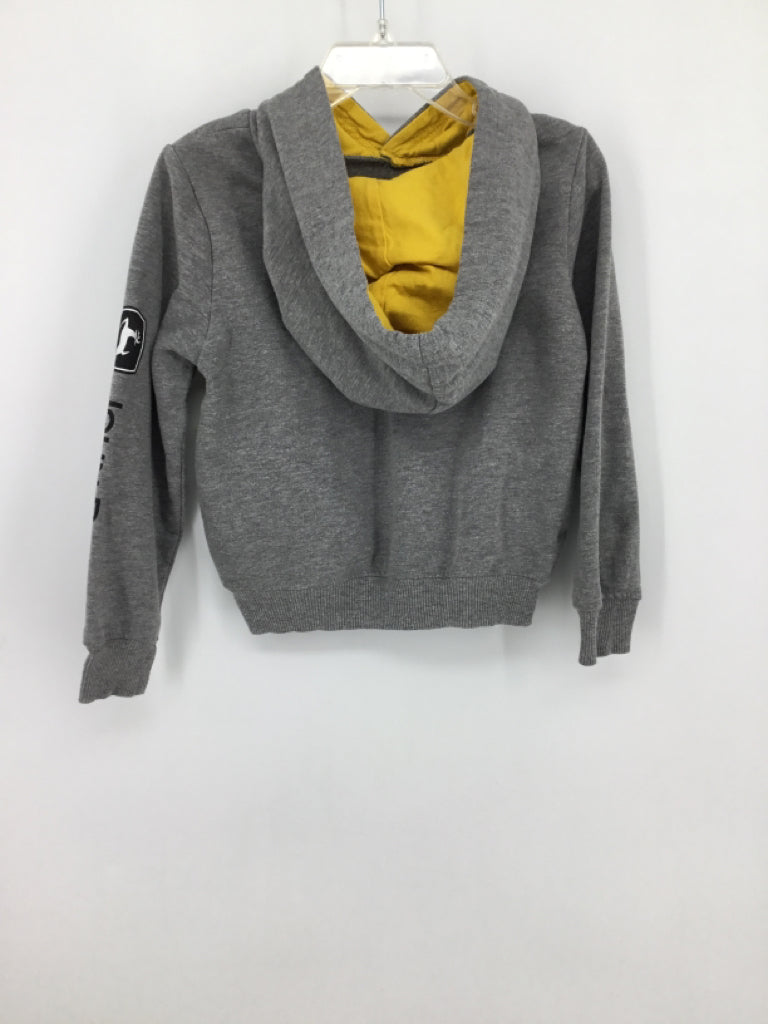 John Deere Child Size 3 Gray screen printed Sweatshirt - boys