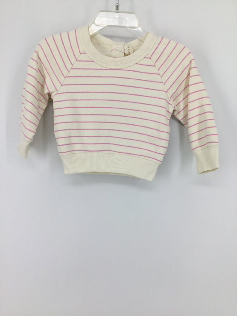 Tun Tun Child Size 3-6 Months White Sweatshirt - girls