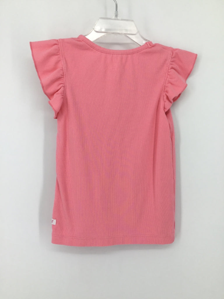 Ruffle Butts Child Size 4 Pink Shirt - girls