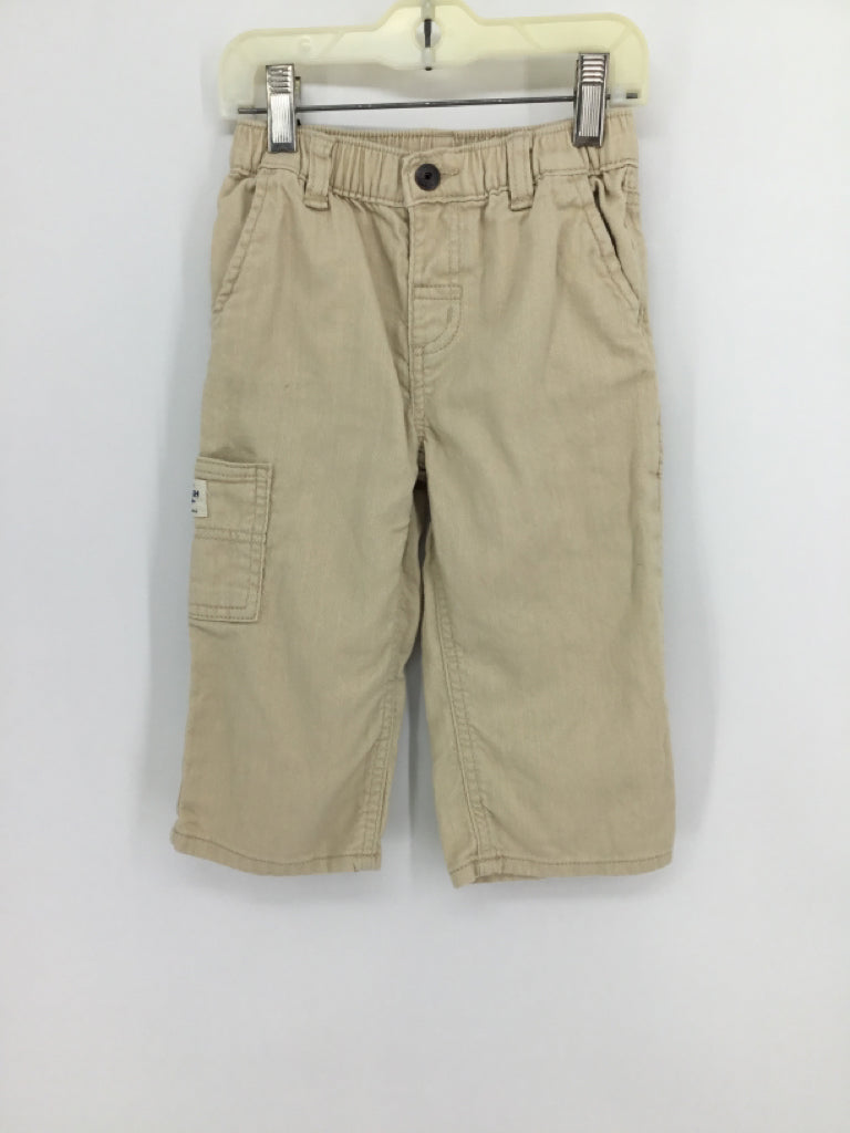OshKosh B'gosh Child Size 24 Months Cream Solid Pants - boys