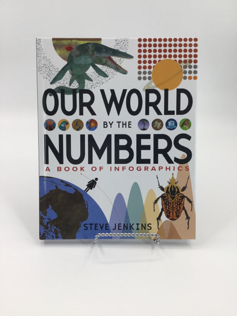 Our World by the Numbers Hardback Book