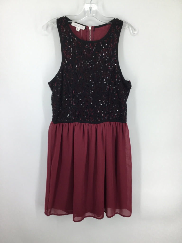 Socialite Child Size 8 Black Dress - girls