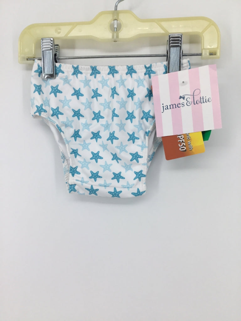 James & Lottie Child Size 6 Months Blue Swimwear - girls