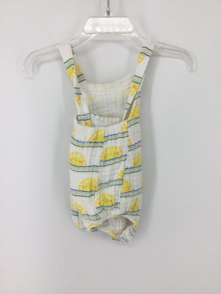 Angel Dear Child Size 6-12 Months Yellow Print Outfit - boys
