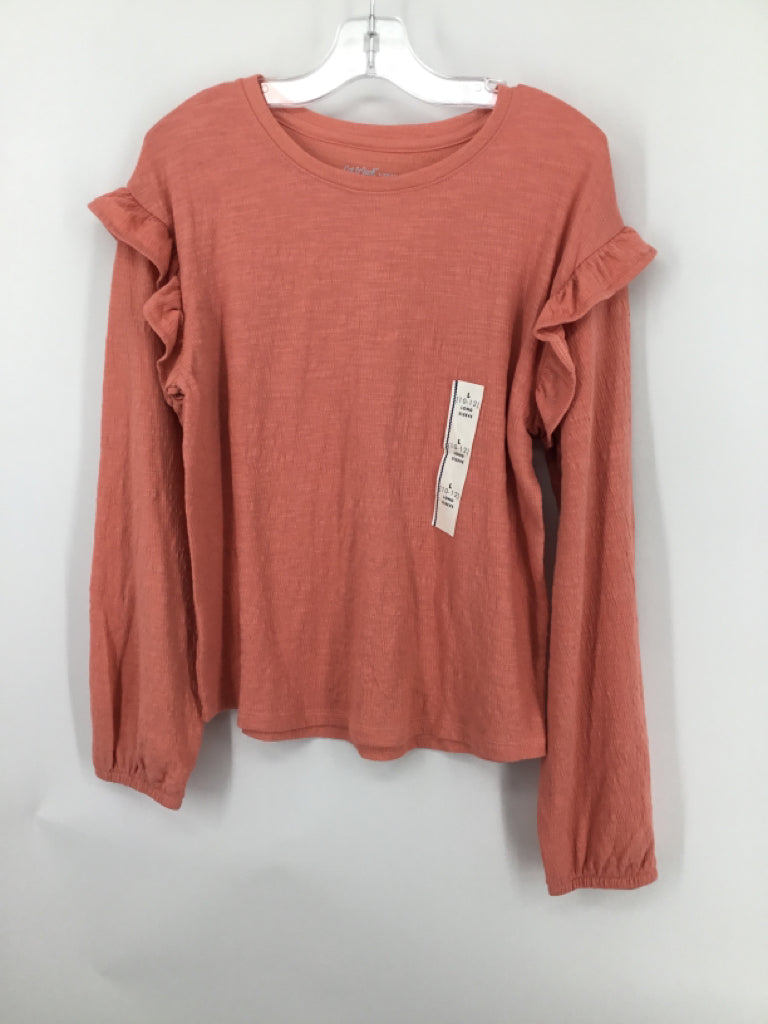 Cat & Jack Child Size 10 Peach Shirt - girls