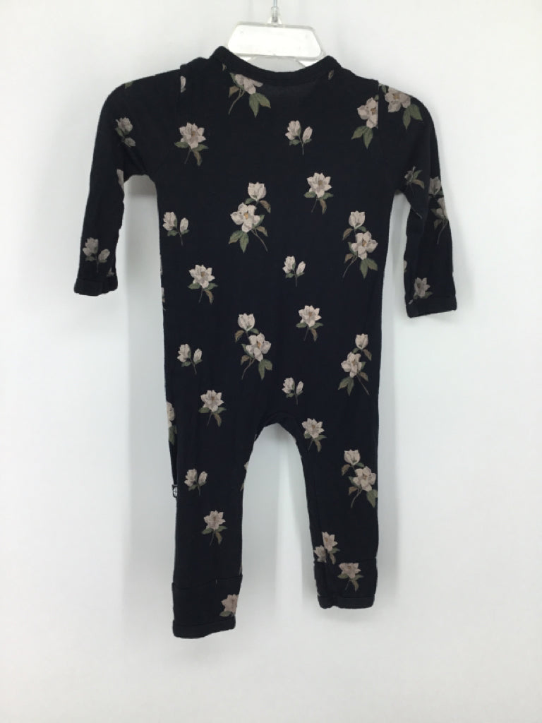 Kyte Child Size 3-6 Months Black Pajamas - girls