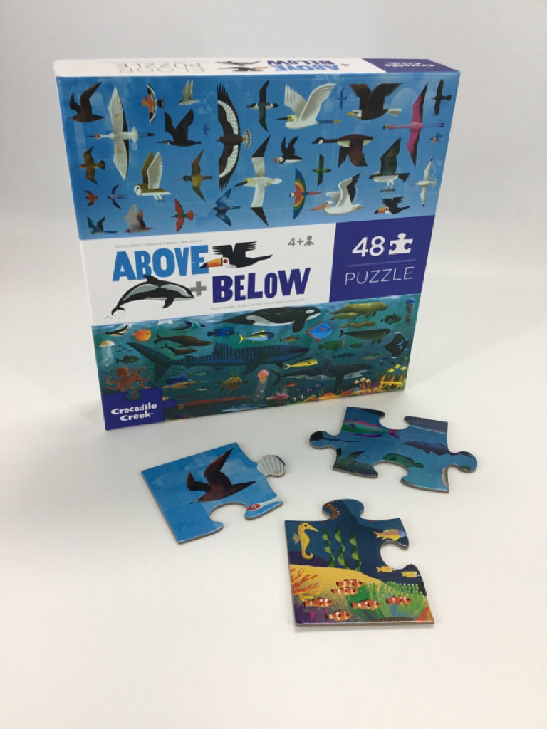 Crocodile Creek Above + Below Puzzle