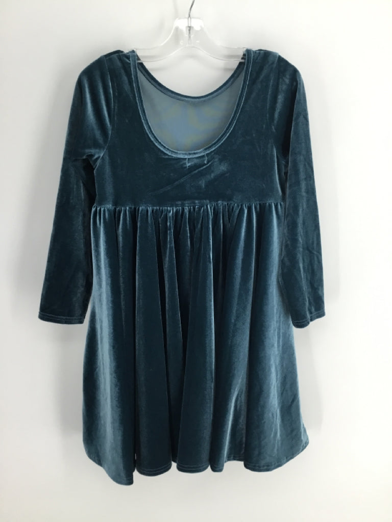 Abby & Evie Child Size 10 Teal Dress - girls