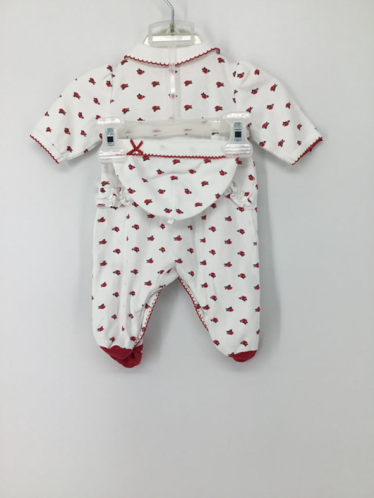 Little Me Child Size Newborn Red Christmas Sleeper