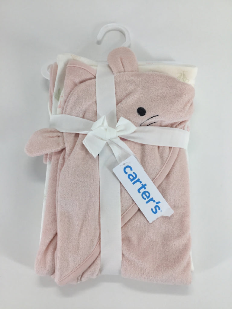 Carter's Pink Solid Towel