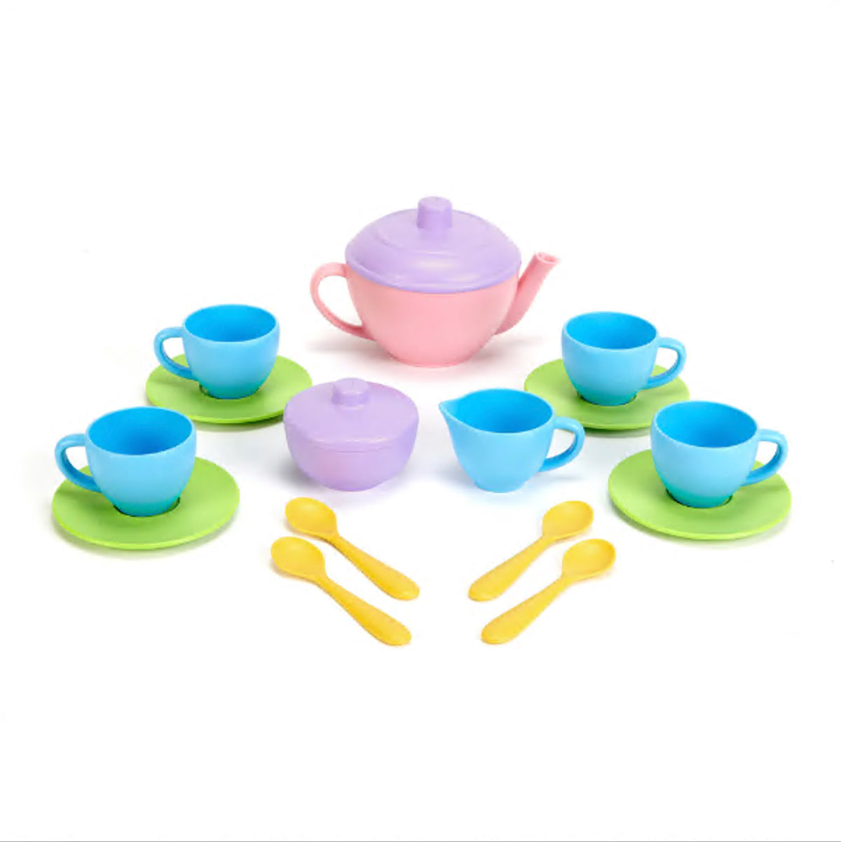 Green Toys Tea Set - Pink
