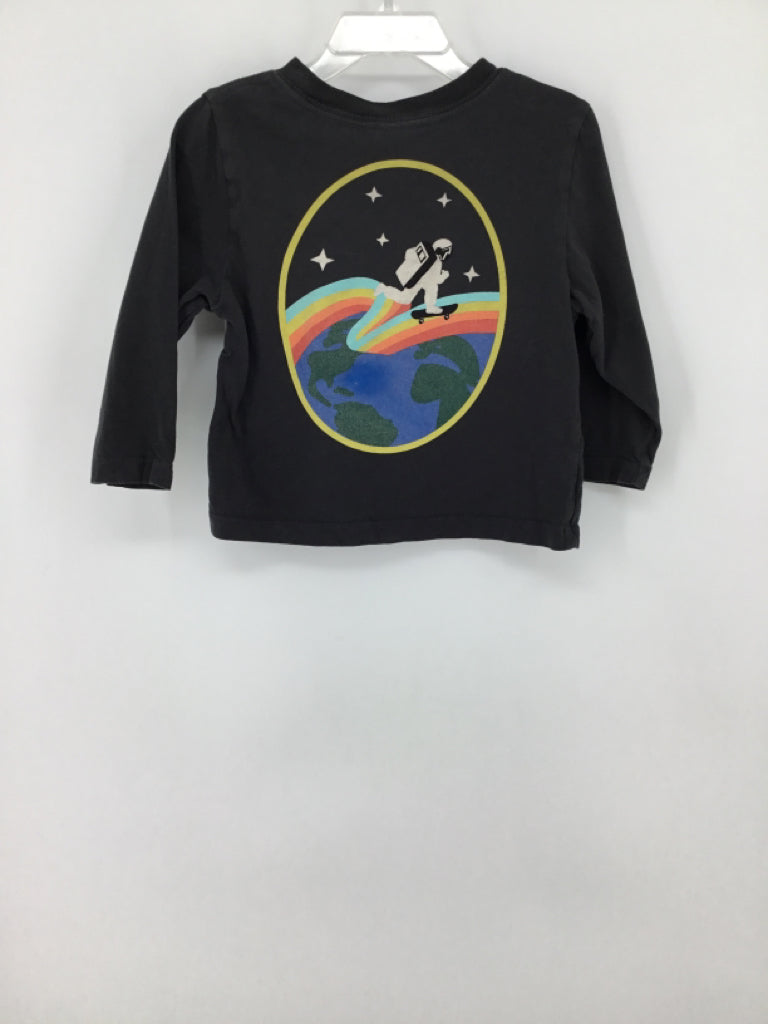 Hanna Andersson Child Size 2 Gray screen printed T-shirt - boys