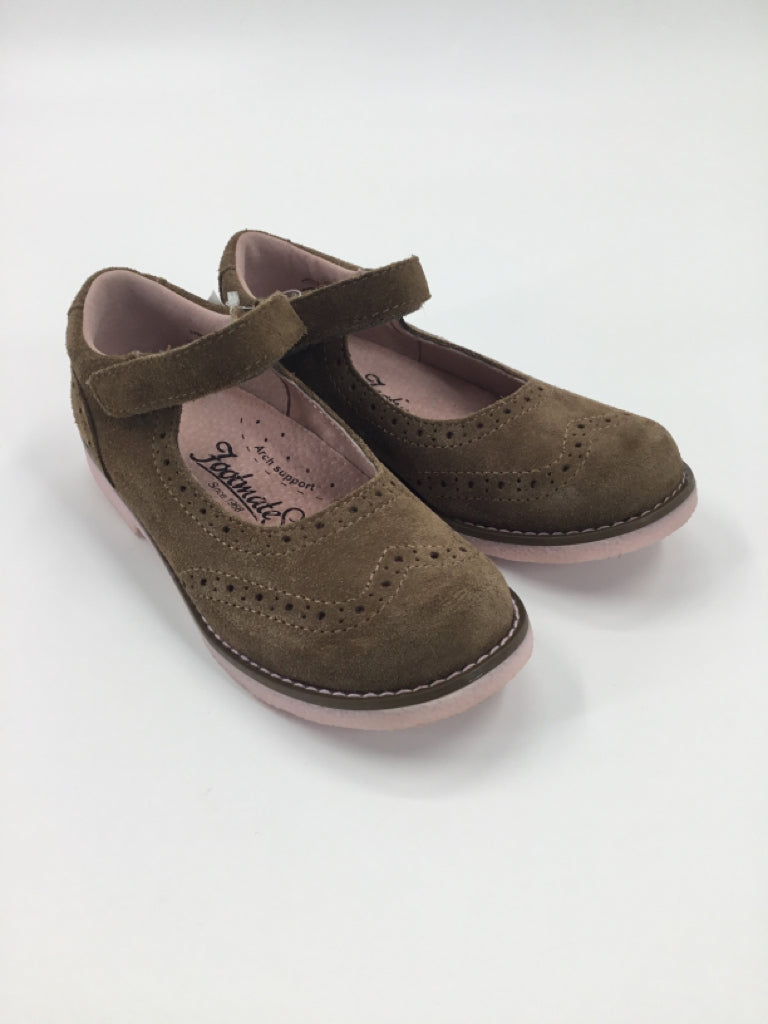 Footmates Child Size 13 Brown Dress Shoes
